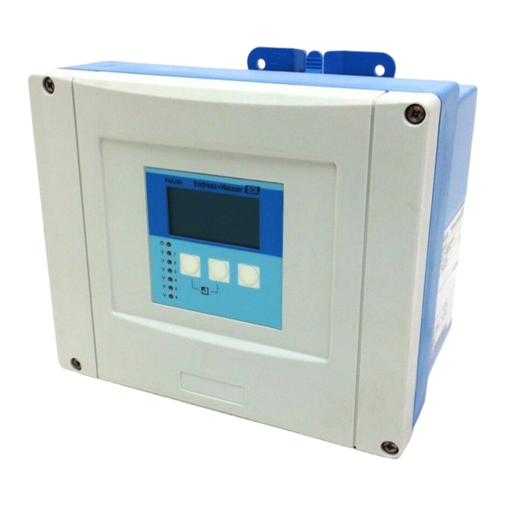 Endress+Hauser Prosonic S FMU90 Brief Operating Instructions