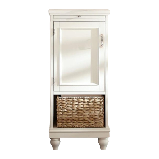Pottery Barn Newport Sundry Mounting Instructions