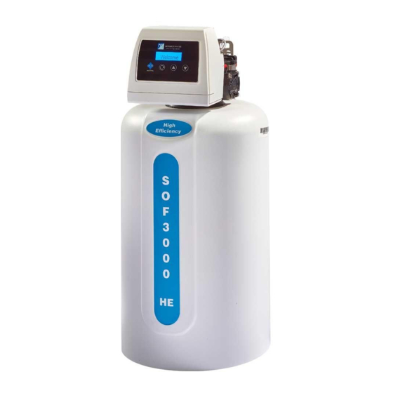 Monarch Water SOF3000 HE Installer And User Manual