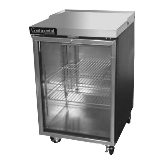 Continental Refrigerator BBC24 Specifications