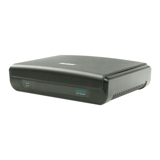 Matrix Visionpro Quick Start Manual