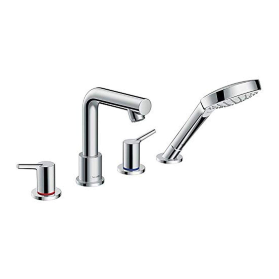 Hans Grohe Talis Select 72419 1 Series Installation/User Instructions/Warranty