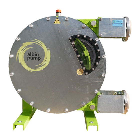 ALBIN PUMP ALH Series Instruction Manual