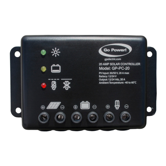 Dometic Go Power! GP-PC Series Manuals