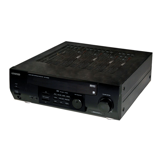 Kenwood KRF-V4530D Service Manual