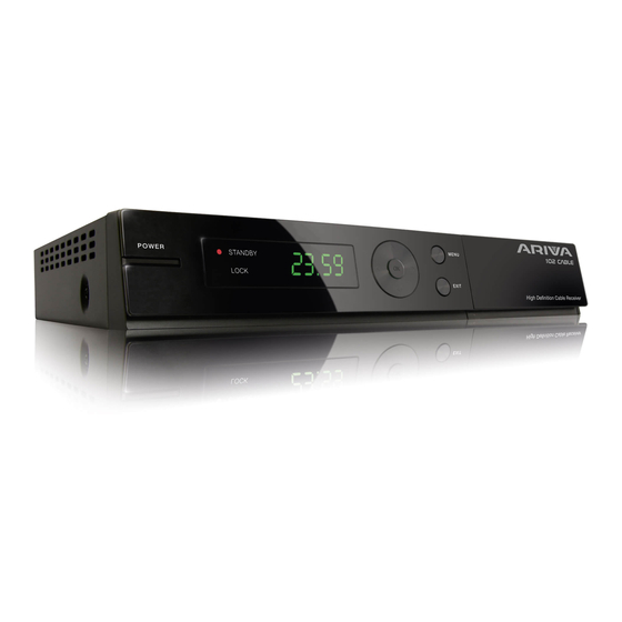 Ferguson ARIVA 102 cable Set-top box Manuals