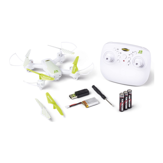 Carson X4 Quadcopter 210 2.4 GHz Instruction Manual