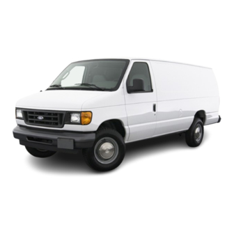 Ford 2004 Econoline Owner's Manual