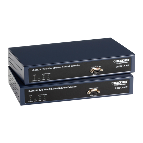Black Box LR0201A-KIT User Manual