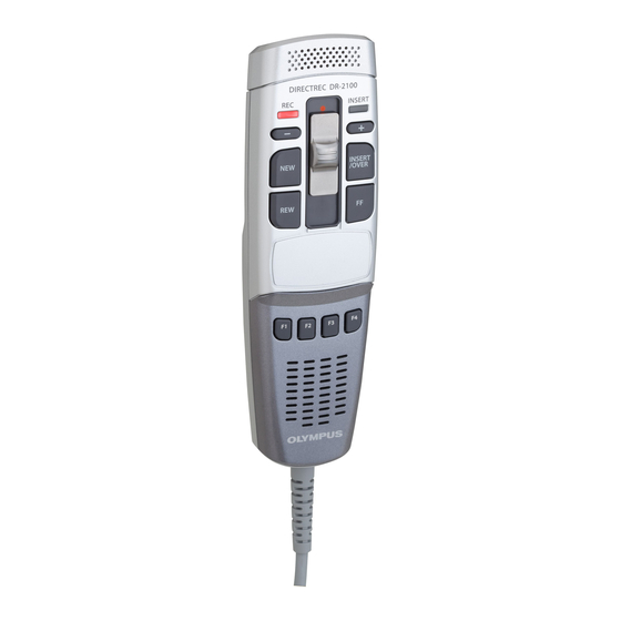 Olympus DR-1200 Instructions Manual
