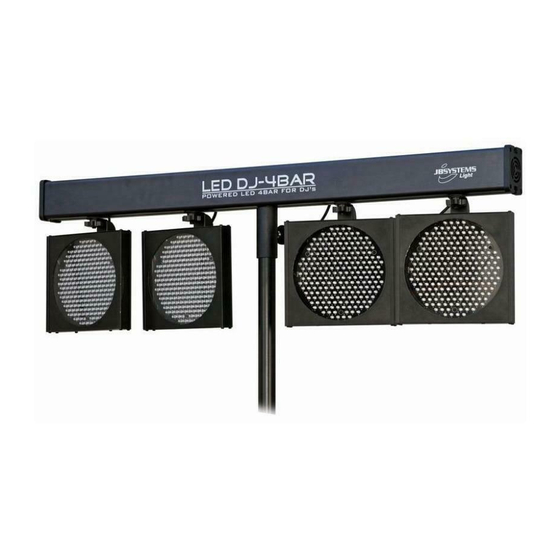 JB Systems LED DJ-BAR Operation Manual