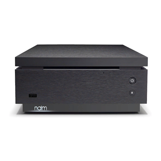 NAIM Uniti Core QSG Quick Start Manual