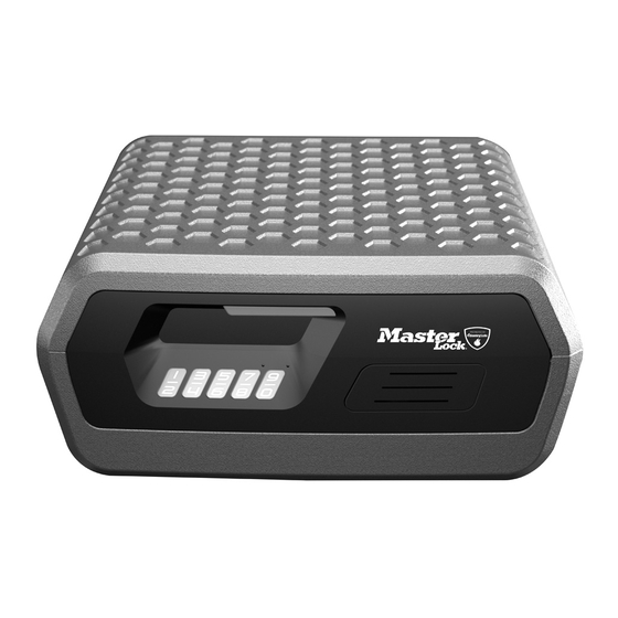 Masterlock FHW40300EURHRO Instructions For Use Manual