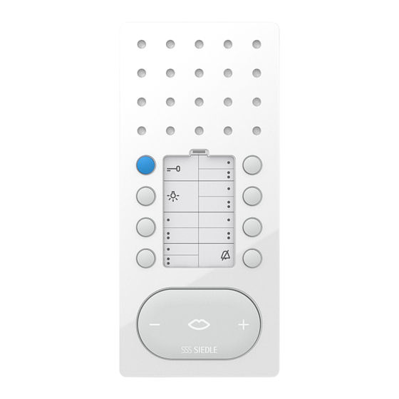 SSS Siedle BFC 850-0 Product Information