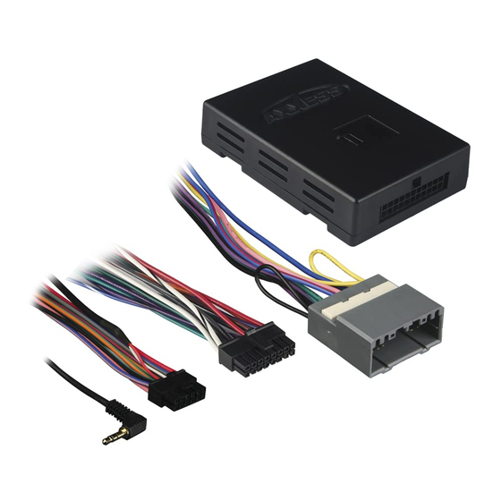 Metra Electronics CHTO-01 Installation Instructions Manual