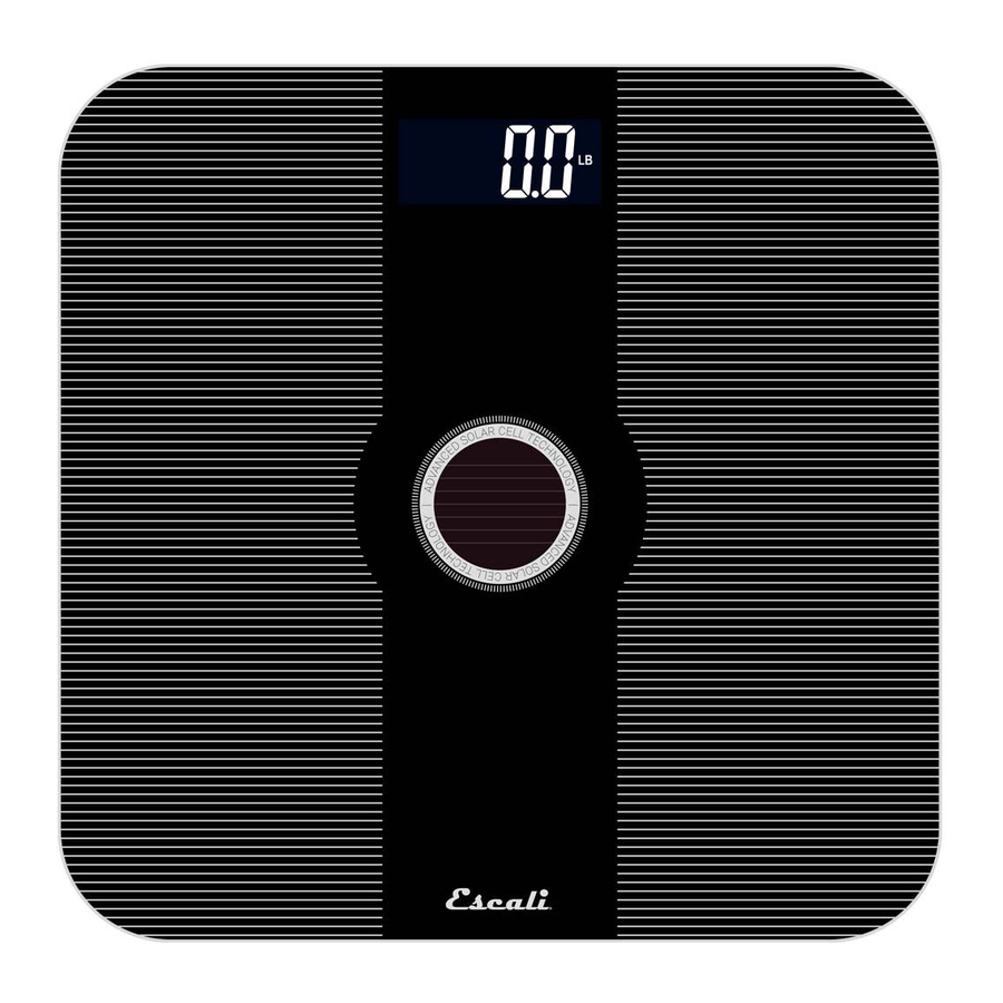 Escali SLR200 Product Manual