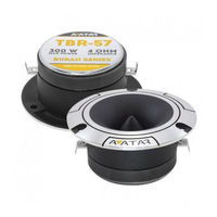 Avatar TBR-57 Owner's Manual