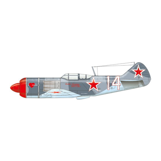 Eduard Weekend Edition La-7 Assembly Instructions
