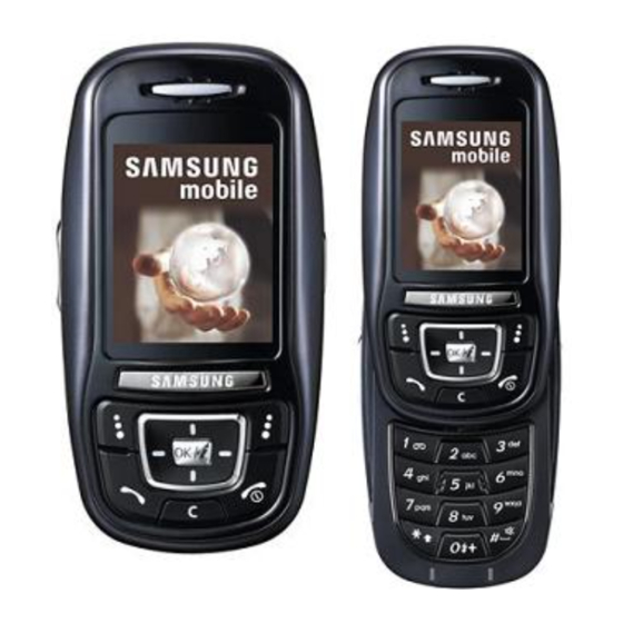 Samsung SGH-E356 User Manual