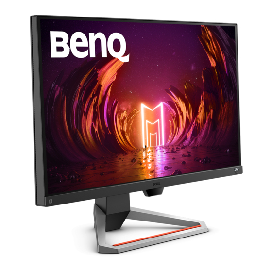 BenQ MOBIUZ EX Series User Manual