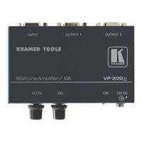 Kramer VP-200XL User Manual
