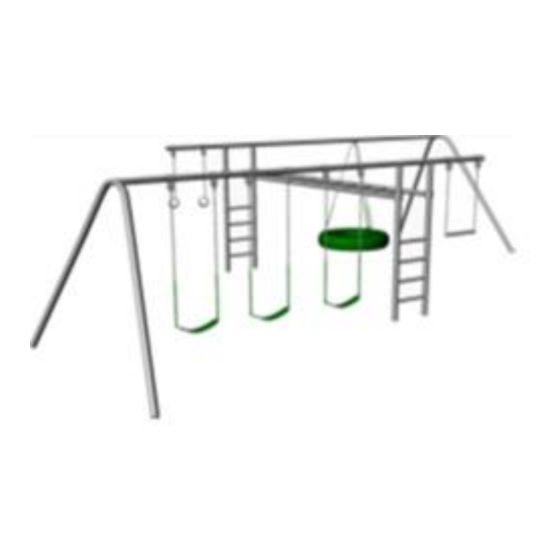 Component Playgrounds Super Swing w/ Tire Installation Instructions Manual