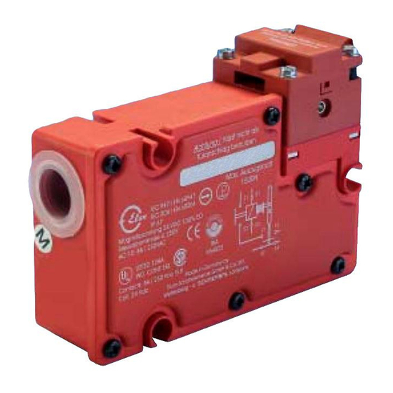 schmersal TZM Series Operating Instructions Manual