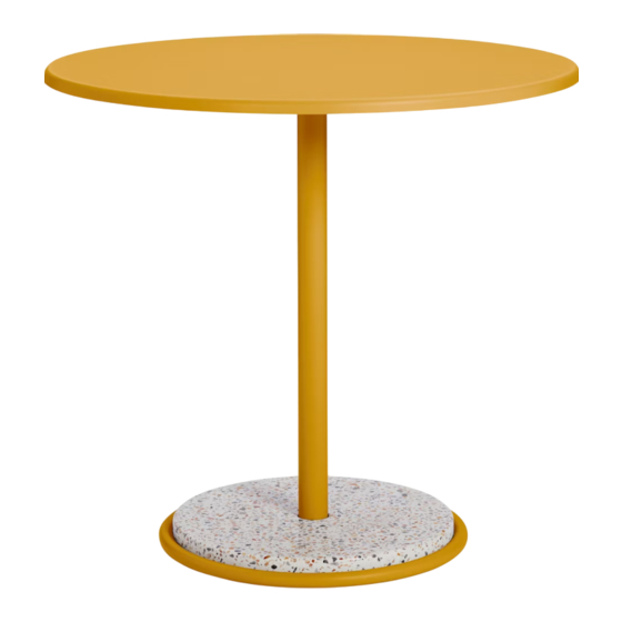 Design Within Reach Tide COFFEE TABLE Manual