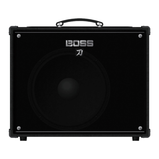 Boss KATANA-50 Reference Manual