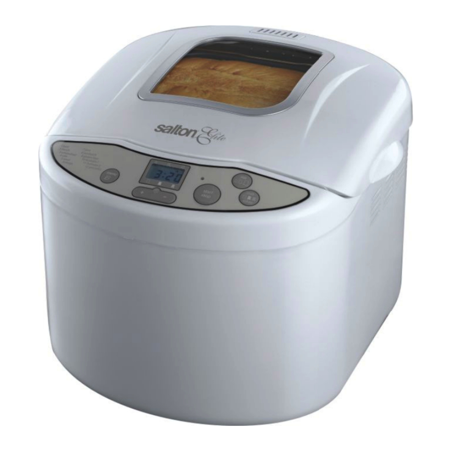 Salton bread maker new arrivals