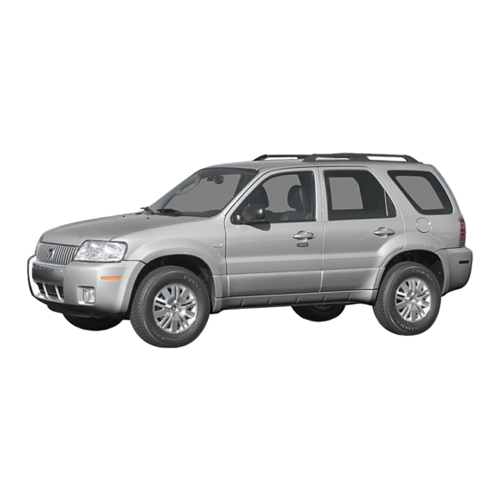 Mercury 2005  Mariner Owner's Manual