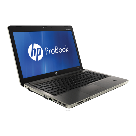 HP ProBook 4230s Maintenance And Service Manual