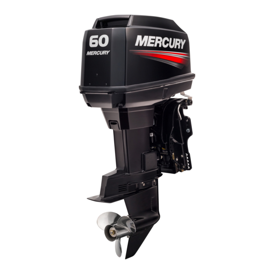 Mercury 60 Operation And Maintenance Manual
