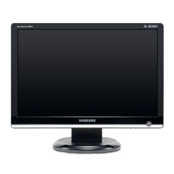 Samsung SyncMaster 226UX User Manual