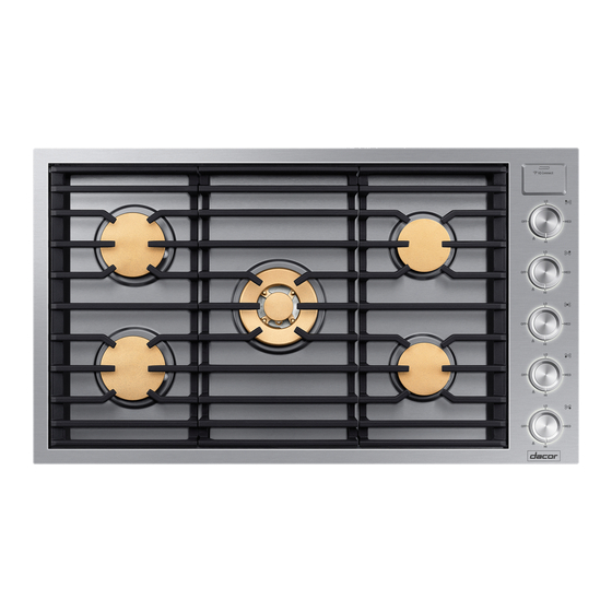 Dacor DTG36M955F Installation Instructions Manual