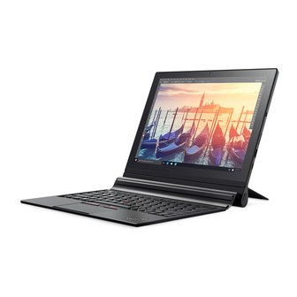 Lenovo ThinkPad X1 Safety, Warranty, And Setup Manual