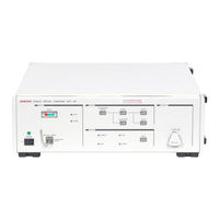 advantest corporation Q7606B Operation Manual