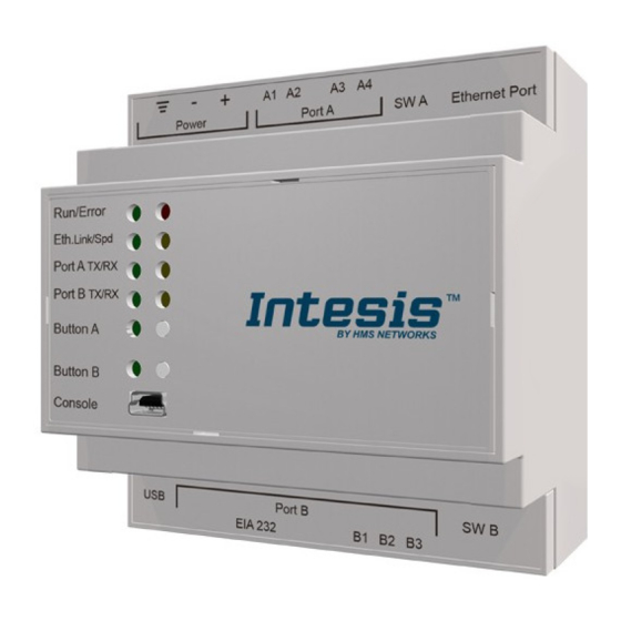 IntesisBox PA-AC-BAC-16 Installation Sheet