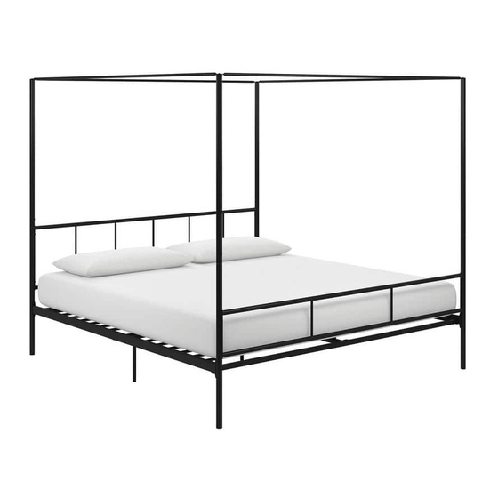 DHP 4194049N Size Canopy Bed Manuals