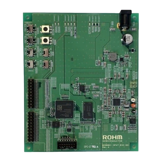Rohm BD96801-SPA7-EVK-301 Quick Start Manual