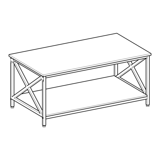 Songmics VASAGLE LCT200 Assembly Instructions Manual