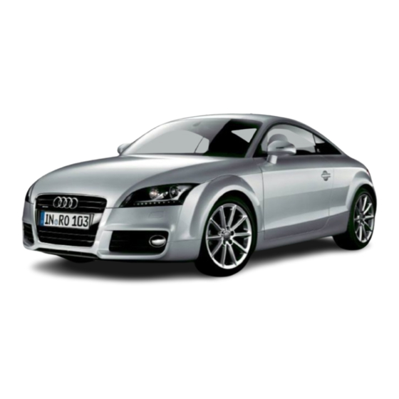 Audi TTS Coupe 2014 Owner's Manual