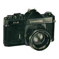 CHINON SLR Instruction Manual