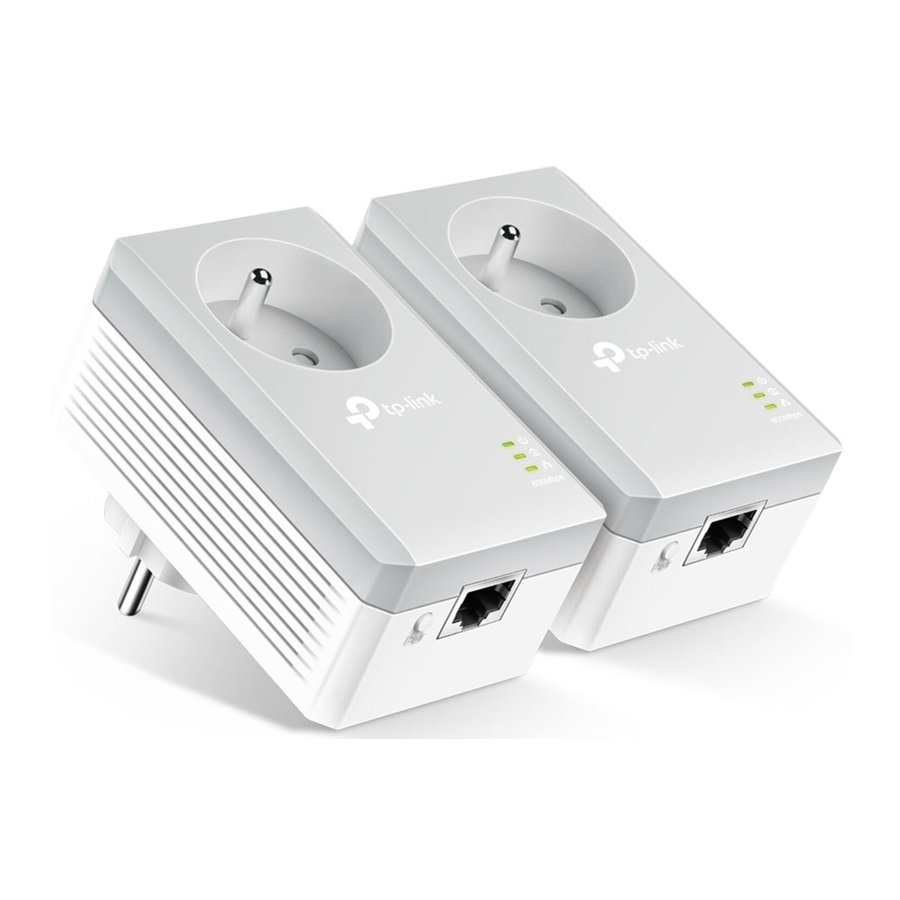 TP-Link TL-PA4010P, TL-PA4015P Manual