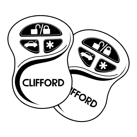 Clifford Polaris 4 Installation Manual