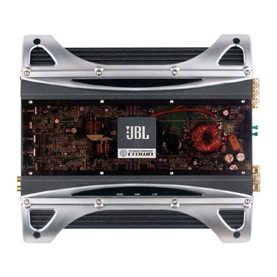 JBL BPX500.1 Service Manual