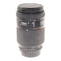 Nikon AF Zoom-Nikkor 35-135mm f/3.5-4.5 Instruction Manual