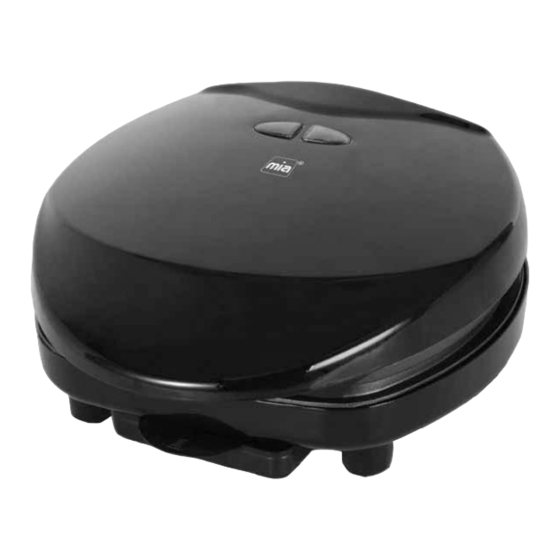 MIA Mini Burger Grill Manual