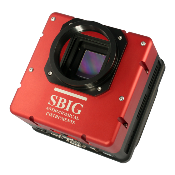 SBIG STX Series Astronomical CCD Camera Manuals