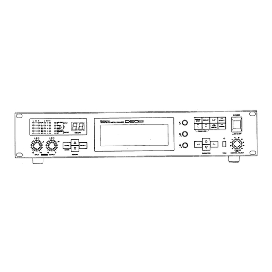 Yamaha DEQ5 Operation Manual